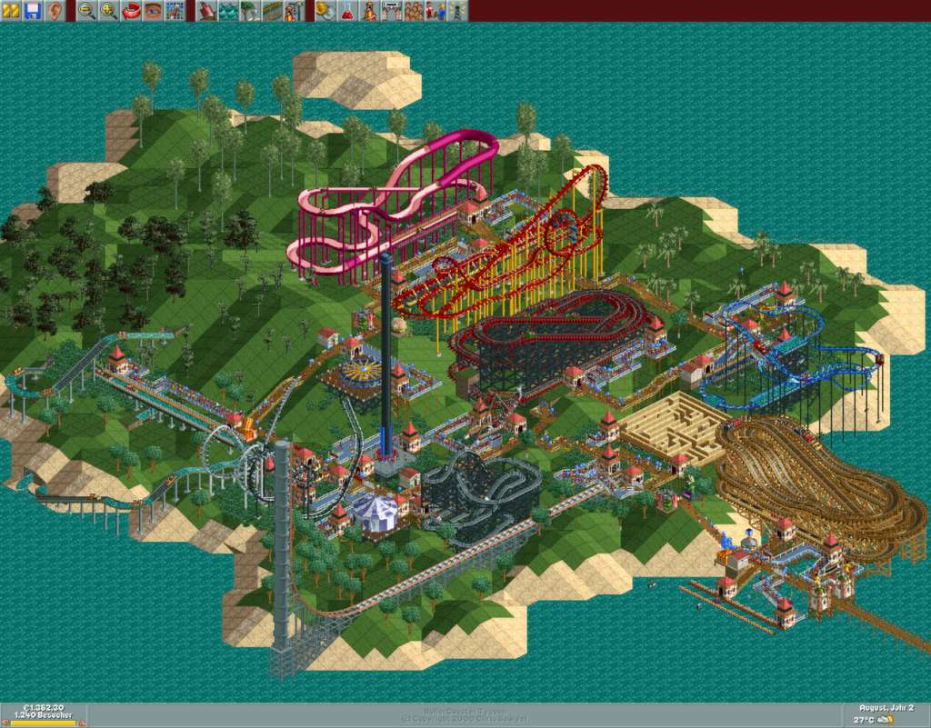RollerCoaster Tycoon: Deluxe Steam Gift $101.68