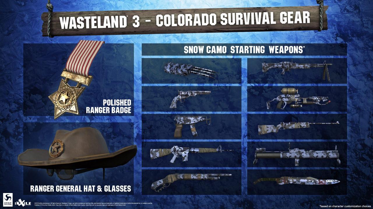 Wasteland 3 - Colorado Survival Gear DLC EU PS4 CD Key $1.68