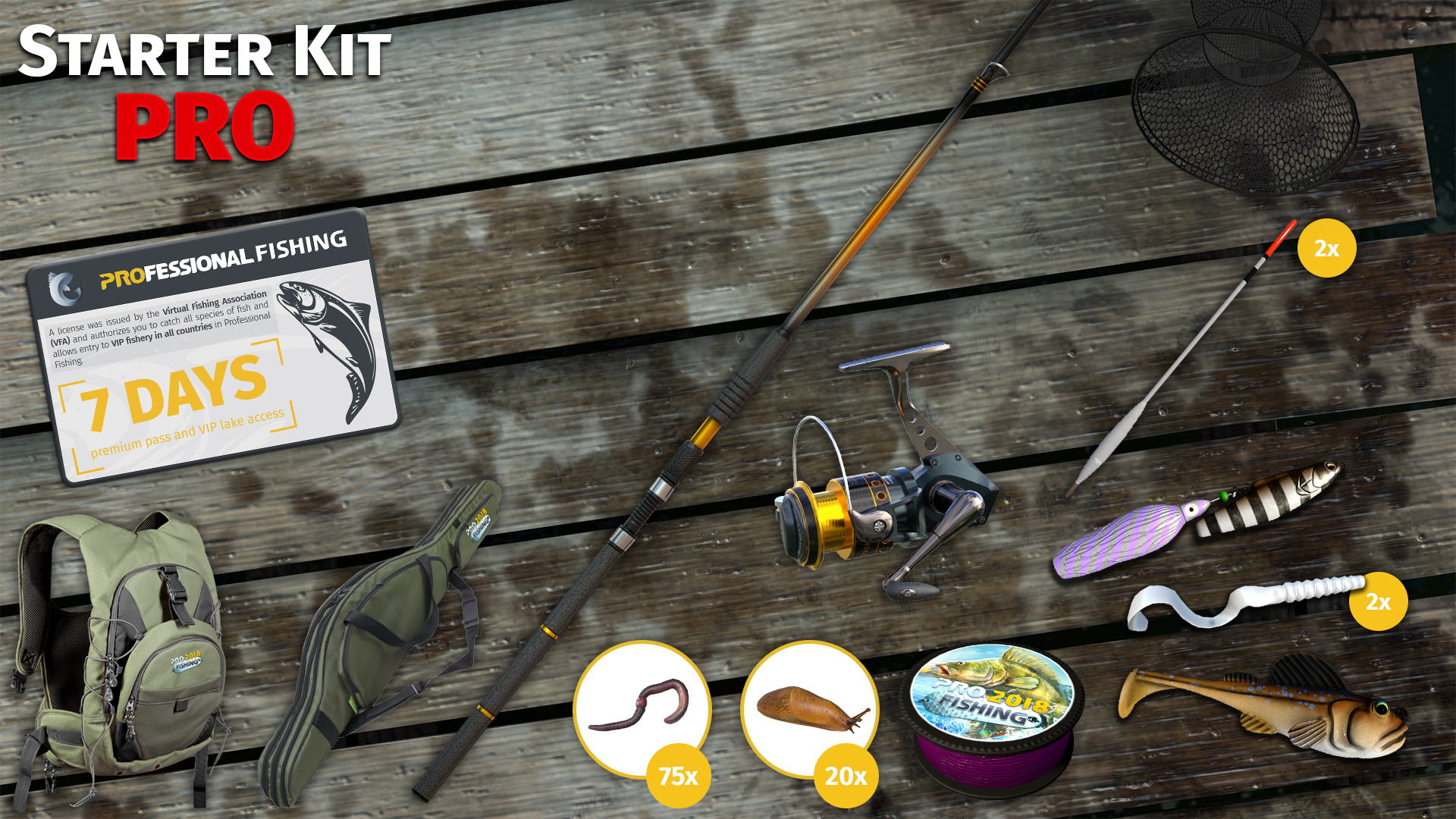 Professional Fishing - Starter Kit Pro DLC Steam CD Key $1.02