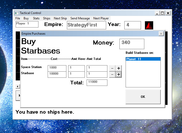 Space Empires I Steam CD Key $1.1