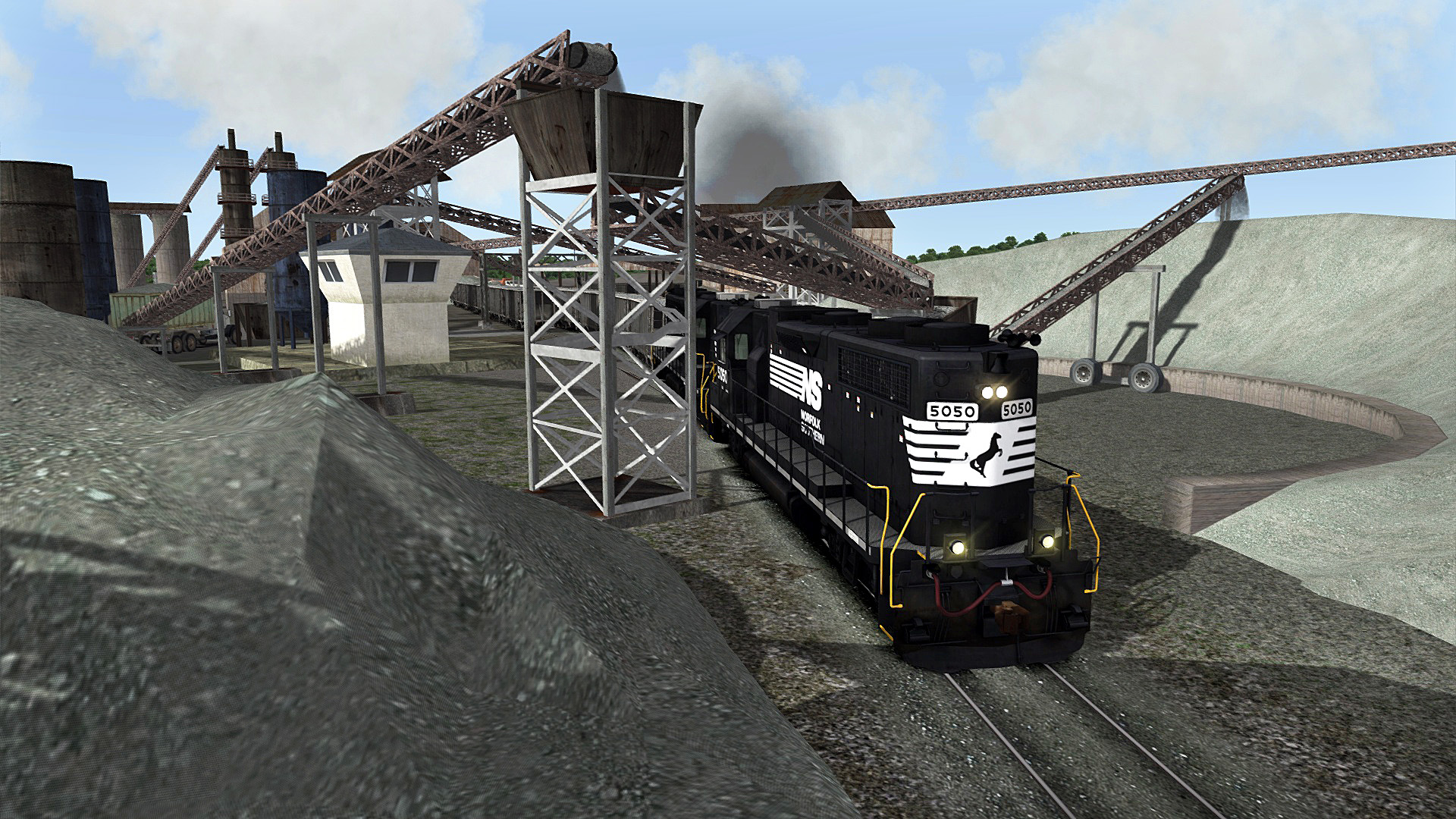 Train Simulator: Norfolk Southern N-Line Route Add-On DLC Steam CD Key $1.5