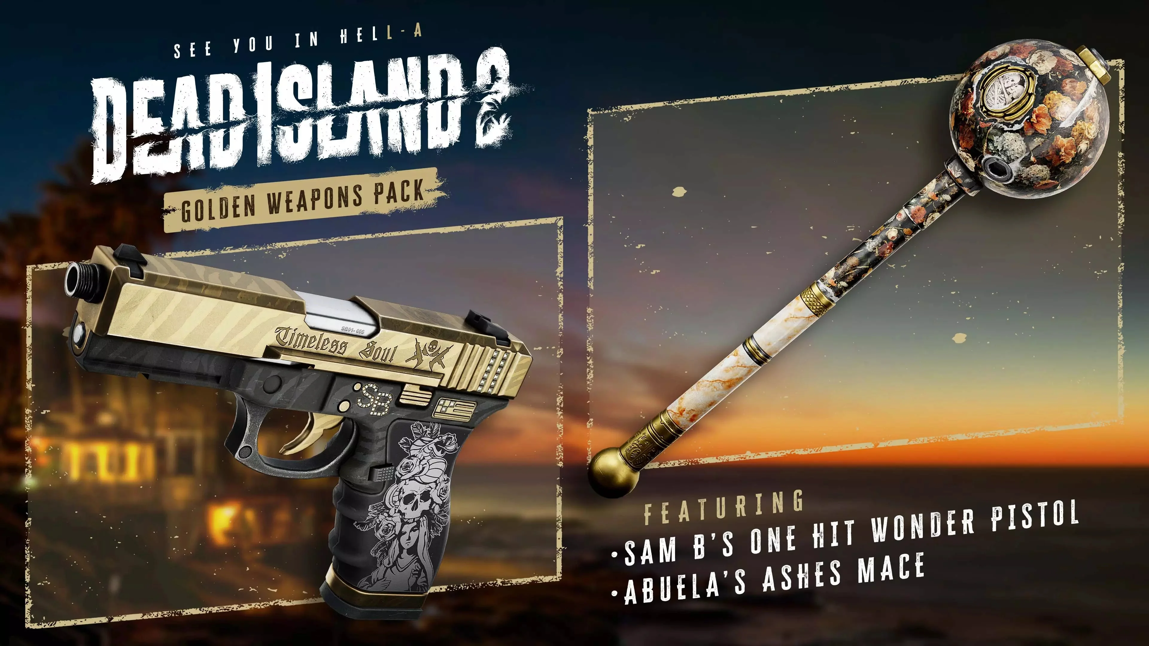 Dead Island 2 - Golden Weapons Pack DLC EU PS5 CD Key $2.69
