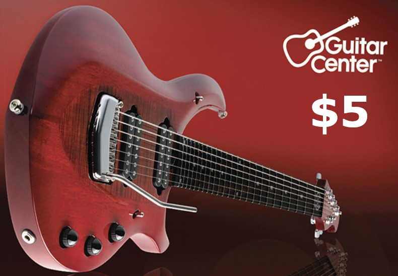 Guitar Center $5 Gift Card US $3.67