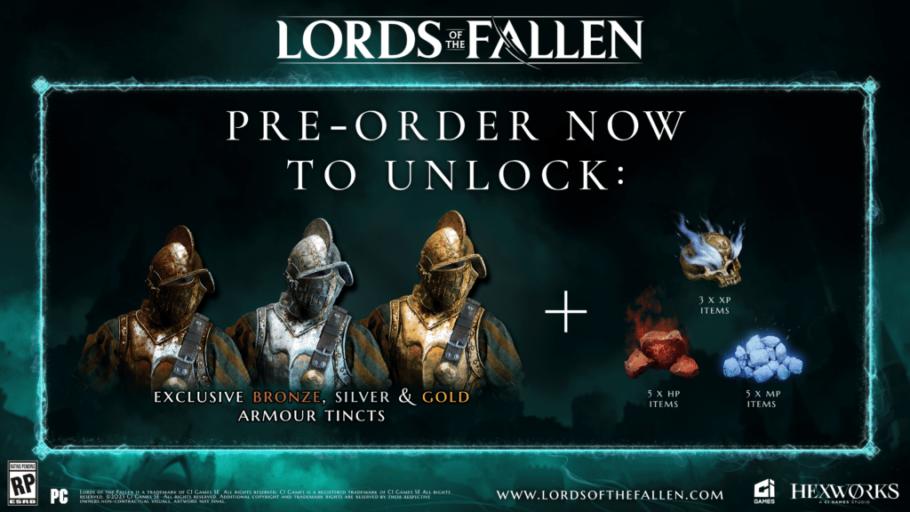Lords of the Fallen (2023) - Pre-Order Bonus DLC Steam CD Key $1.68