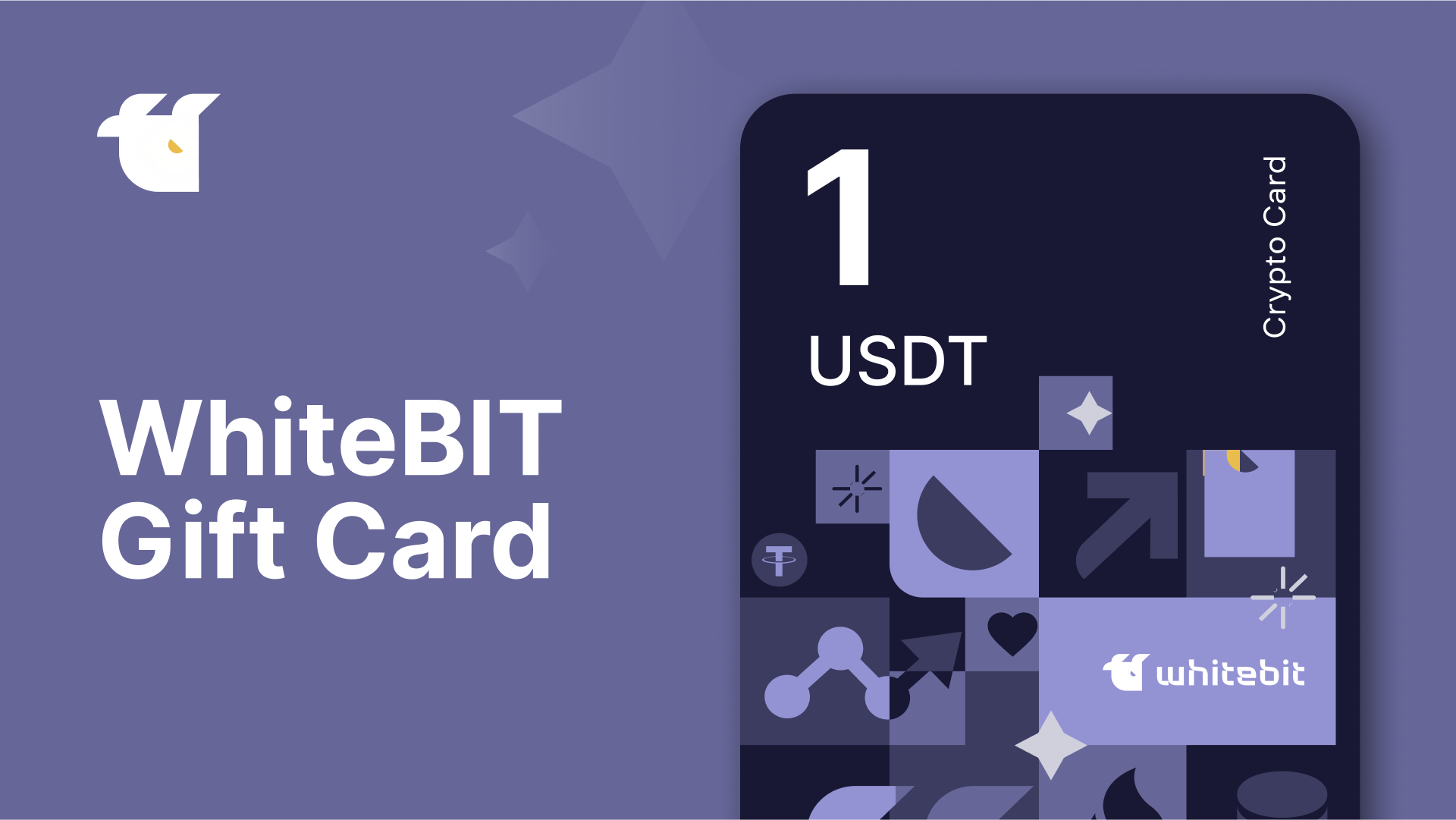 WhiteBIT 1 USDT Gift Card $1.33