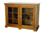 OAK Wine Cabinet 129GD-T Lodówka <br />61.00x112.00x146.00 cm