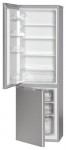 Bomann KG178 silver Refrigerator <br />55.10x180.00x55.40 cm