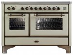 ILVE MD-120V6-MP Antique white Kitchen Stove <br />60.00x90.00x120.00 cm