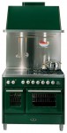 ILVE MTD-100S-MP Green Kitchen Stove <br />70.00x91.00x100.00 cm