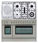 ILVE PSL-120S-VG Stainless-Steel Kitchen Stove <br />60.00x85.00x120.00 cm