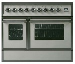 ILVE QDC-90W-MP Antique white Kitchen Stove <br />60.00x87.00x90.00 cm