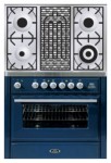 ILVE MT-90BD-MP Blue เตาครัว <br />60.00x93.00x91.10 เซนติเมตร
