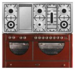ILVE MCA-150FD-MP Red Kitchen Stove <br />60.00x92.00x151.10 cm