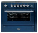 ILVE MT-90F-MP Blue Kitchen Stove <br />60.00x87.00x90.00 cm