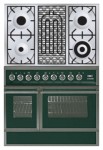 ILVE QDC-90BW-MP Green Кухонная плита <br />60.00x87.00x90.00 см