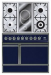 ILVE QDC-90V-MP Blue Кухонная плита <br />60.00x87.00x90.00 см
