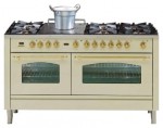 ILVE PN-150S-VG Red Kitchen Stove <br />60.00x90.00x150.00 cm
