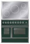 ILVE QDCI-90W-MP Green Kitchen Stove <br />60.00x85.00x90.00 cm