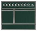 ILVE QDC-90R-MP Green रसोई चूल्हा <br />60.00x87.00x90.00 सेमी
