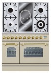 ILVE PDN-90V-MP Antique white اجاق آشپزخانه <br />60.00x87.00x90.00 سانتی متر