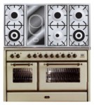 ILVE MS-120VD-MP Antique white اجاق آشپزخانه <br />60.00x85.00x122.00 سانتی متر