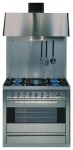 ILVE P-90B-MP Stainless-Steel Kitchen Stove <br />60.00x87.00x90.00 cm
