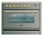 ILVE PN-90F-VG Stainless-Steel ガスレンジ <br />60.00x87.00x90.00 cm