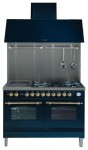 ILVE PDN-120V-VG Blue Komfyr <br />60.00x90.00x120.00 cm
