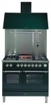 ILVE PDNE-100-MP Green Kitchen Stove <br />60.00x90.00x100.00 cm