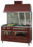 ILVE MT-150F-MP Red 厨房炉灶 <br />70.00x91.00x150.00 厘米