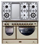 ILVE MCSA-120FD-MP Antique white 厨房炉灶 <br />60.00x85.00x122.00 厘米