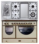 ILVE MCSA-120FRD-MP Antique white 厨房炉灶 <br />60.00x85.00x122.00 厘米