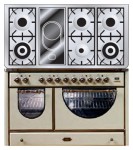 ILVE MCSA-120VD-MP Antique white 厨房炉灶 <br />60.00x85.00x122.00 厘米