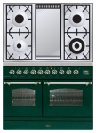 ILVE PDN-100F-MW Green 厨房炉灶 <br />60.00x85.00x100.00 厘米