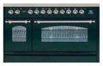 ILVE PN-1207-MP Green 厨房炉灶 <br />60.00x87.00x120.00 厘米
