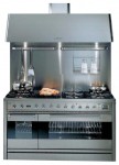 ILVE P-1207L-MP Stainless-Steel Tűzhely <br />60.00x87.00x120.00 cm