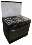 Fresh 90x60 NEW JAMBO black st.st. top Кухонна плита <br />60.00x85.00x90.00 см