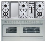 ILVE PW-150F-VG Stainless-Steel Fogão de Cozinha <br />60.00x90.00x150.00 cm