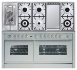 ILVE PW-150FR-VG Stainless-Steel ガスレンジ <br />60.00x90.00x150.00 cm