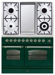 ILVE PDN-100F-VG Green ガスレンジ <br />60.00x90.00x100.00 cm