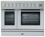 ILVE PDL-906-MP Stainless-Steel ガスレンジ <br />60.00x87.00x90.00 cm