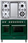 ILVE MTD-100FD-E3 Green اجاق آشپزخانه <br />70.00x90.00x100.00 سانتی متر