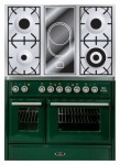 ILVE MTD-100VD-E3 Green اجاق آشپزخانه <br />70.00x90.00x100.00 سانتی متر