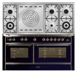 ILVE M-150SD-E3 Blue Kitchen Stove <br />60.00x92.00x151.10 cm