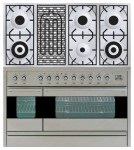 ILVE PF-120B-VG Stainless-Steel Кухонная плита <br />60.00x87.00x120.00 см