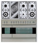 ILVE PF-120V-VG Stainless-Steel Кухонная плита <br />60.00x87.00x120.00 см