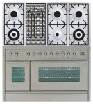 ILVE PW-120B-VG Stainless-Steel Кухонная плита <br />60.00x87.00x120.00 см