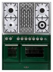 ILVE MTD-100BD-E3 Green Кухонная плита <br />60.00x93.00x100.00 см
