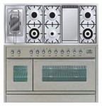 ILVE PSW-120FR-MP Stainless-Steel Кухонная плита <br />60.00x85.00x120.00 см