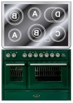 ILVE MTDE-100-E3 Green Кухонная плита <br />70.00x90.00x100.00 см